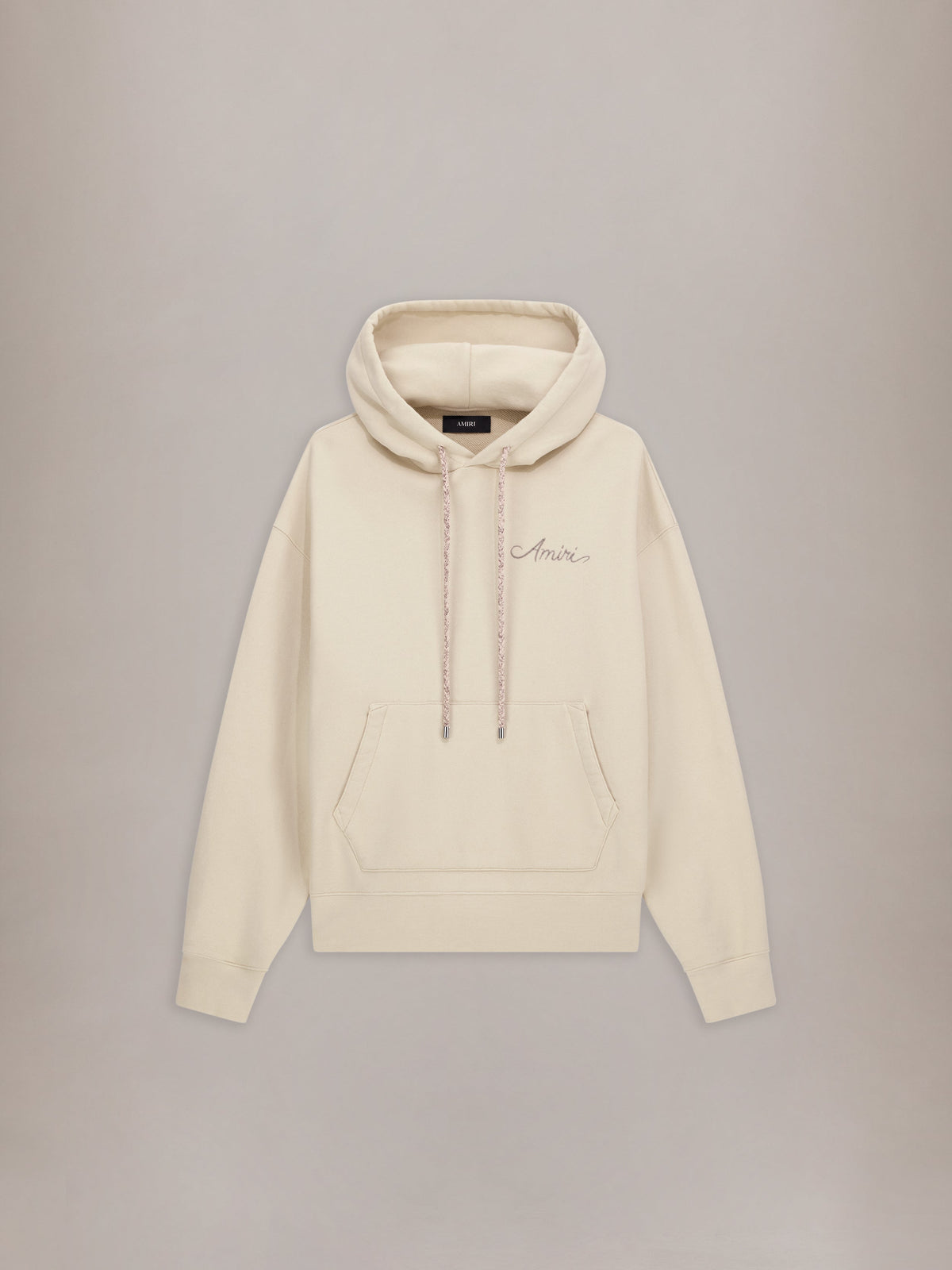 MA QUAD CHECKERBOARD HOODIE - Alabaster