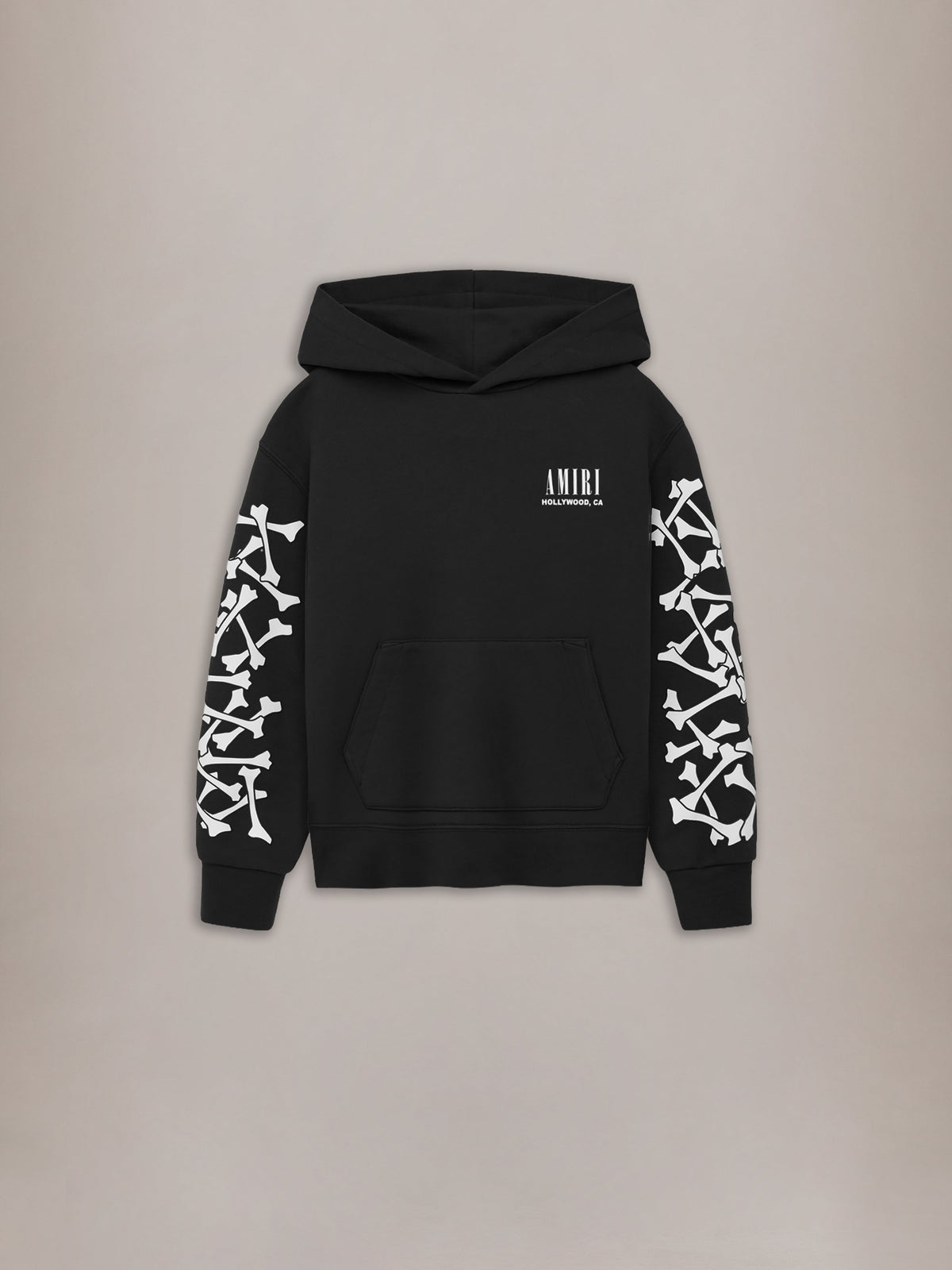 KIDS' BONES HOODIE - Black