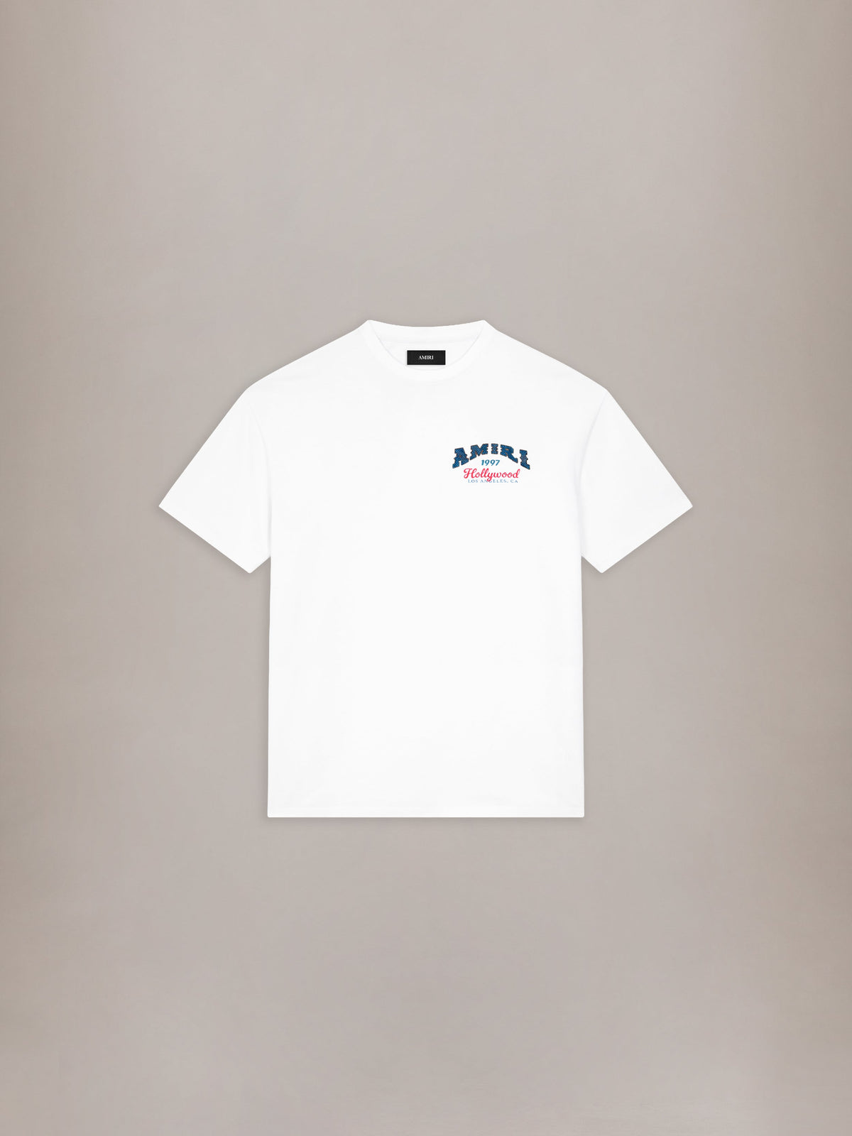 AMIRI HOLLYWOOD OVERSIZED TEE - White