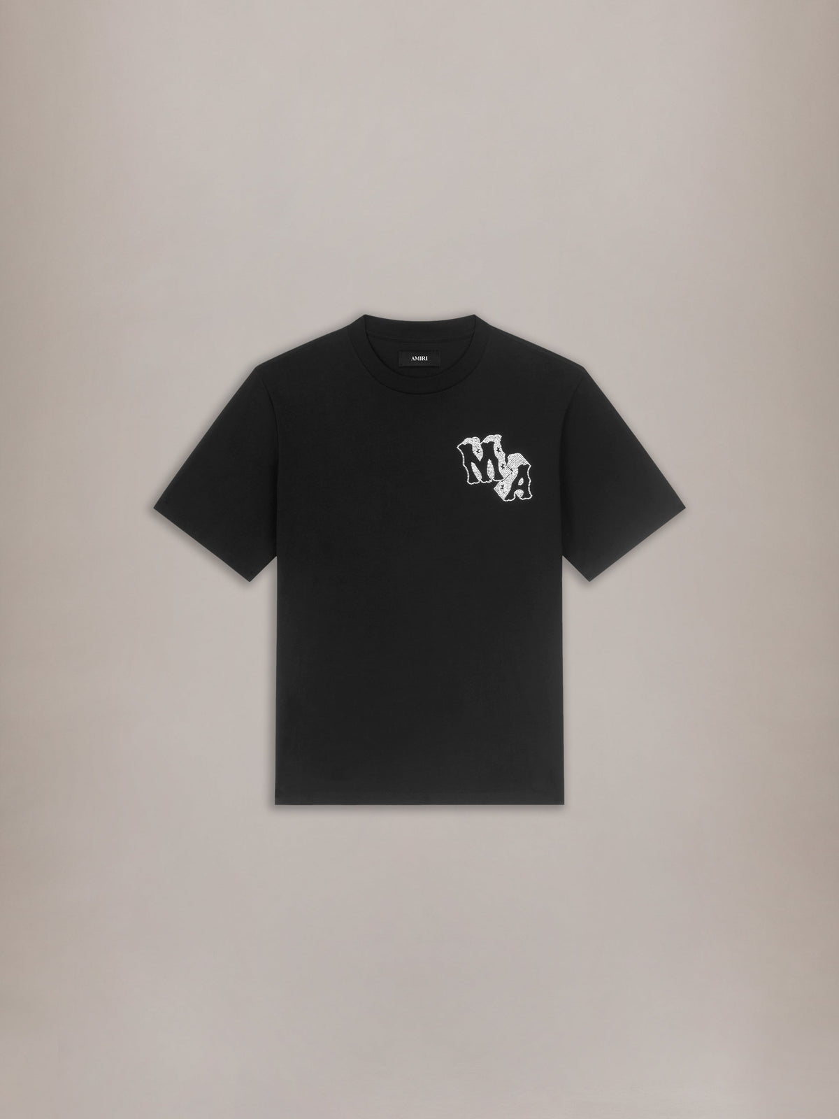 AMIRI BLOCK LETTER TEE - Black