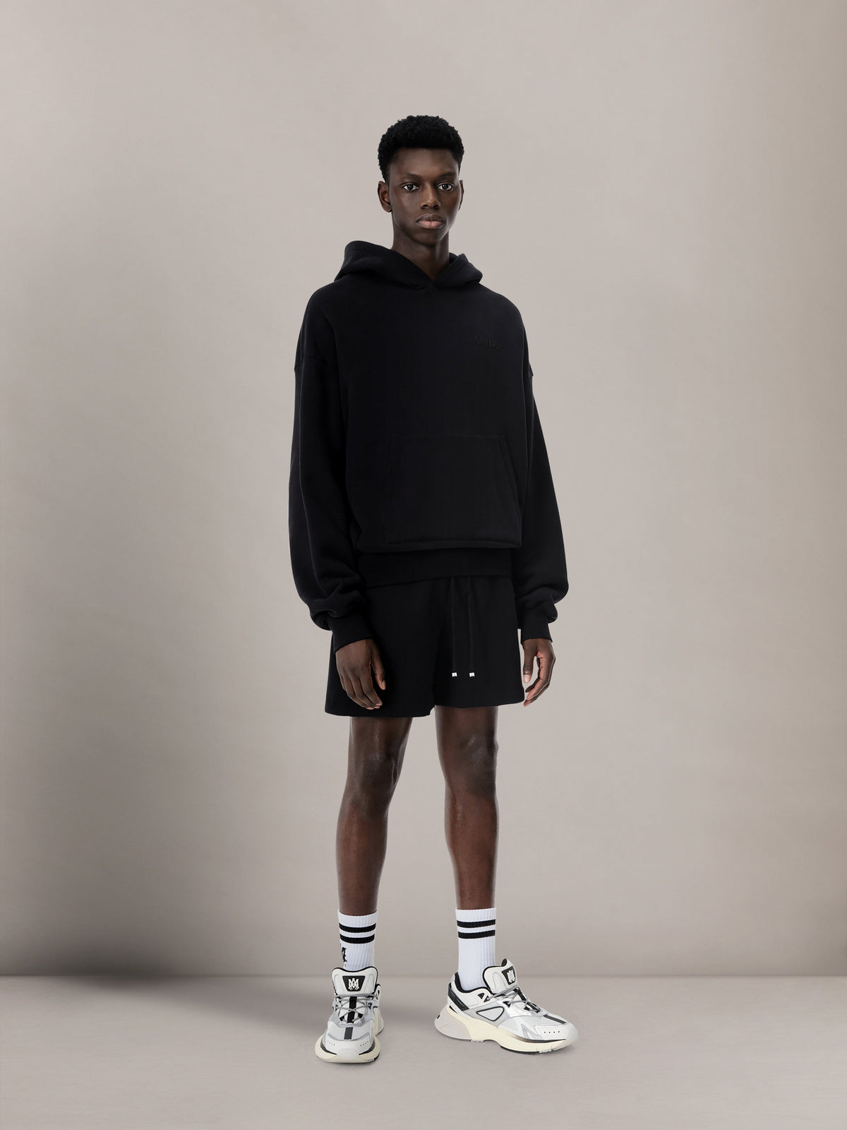 AMIRI OVERSIZED HOODIE - Black view 2