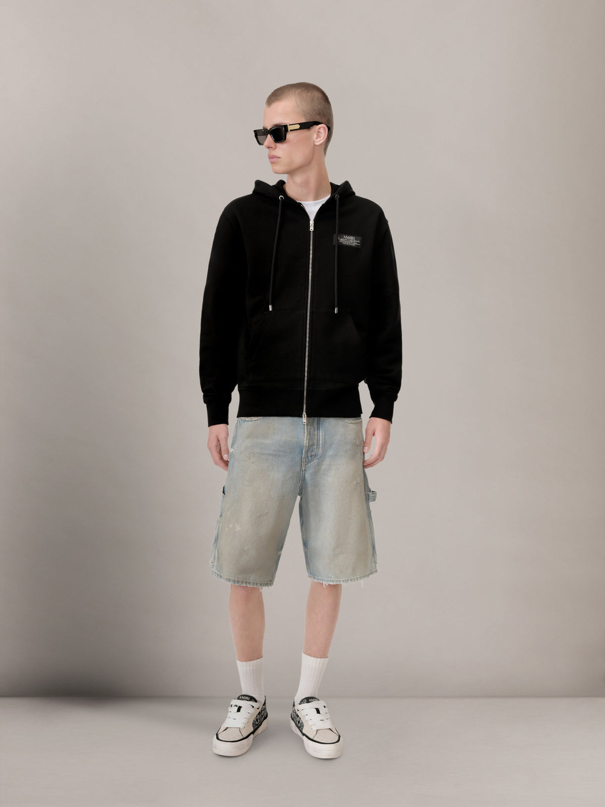 AMIRI SPIRIT ZIP HOODIE - Black view 2