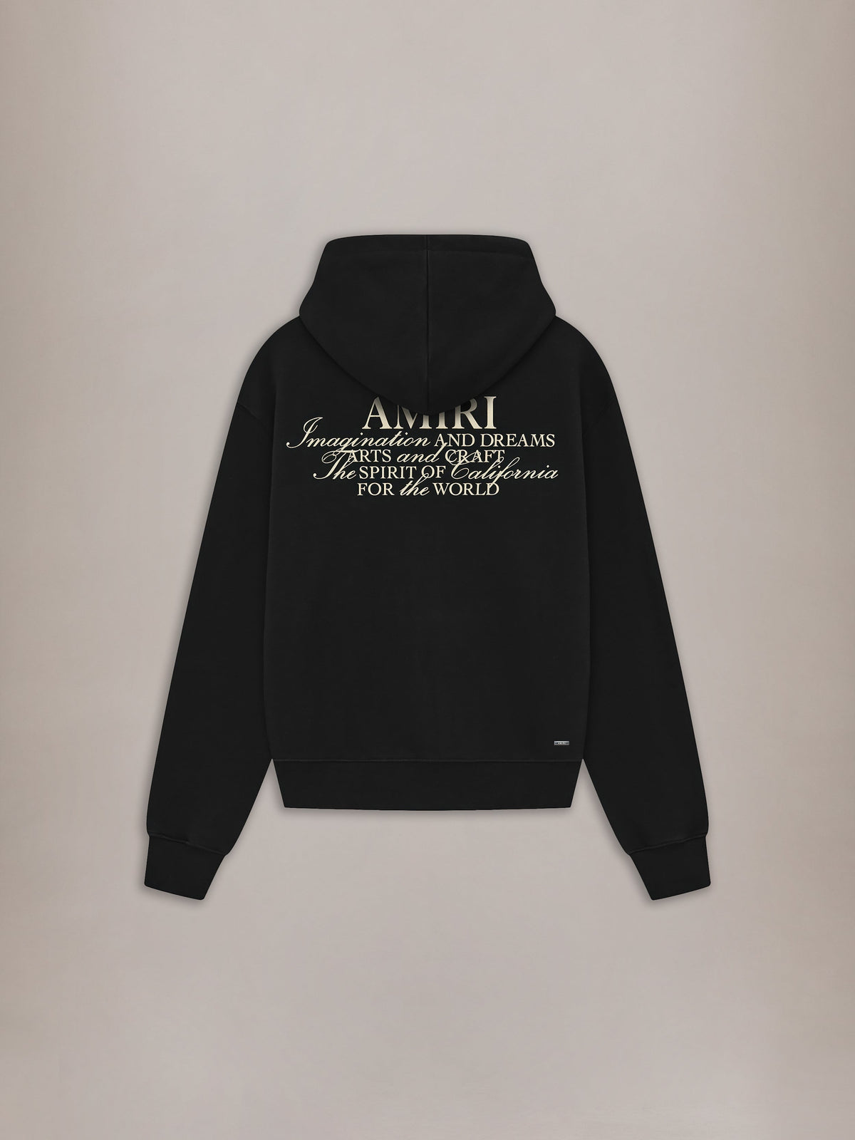 AMIRI SPIRIT ZIP HOODIE - Black view 3