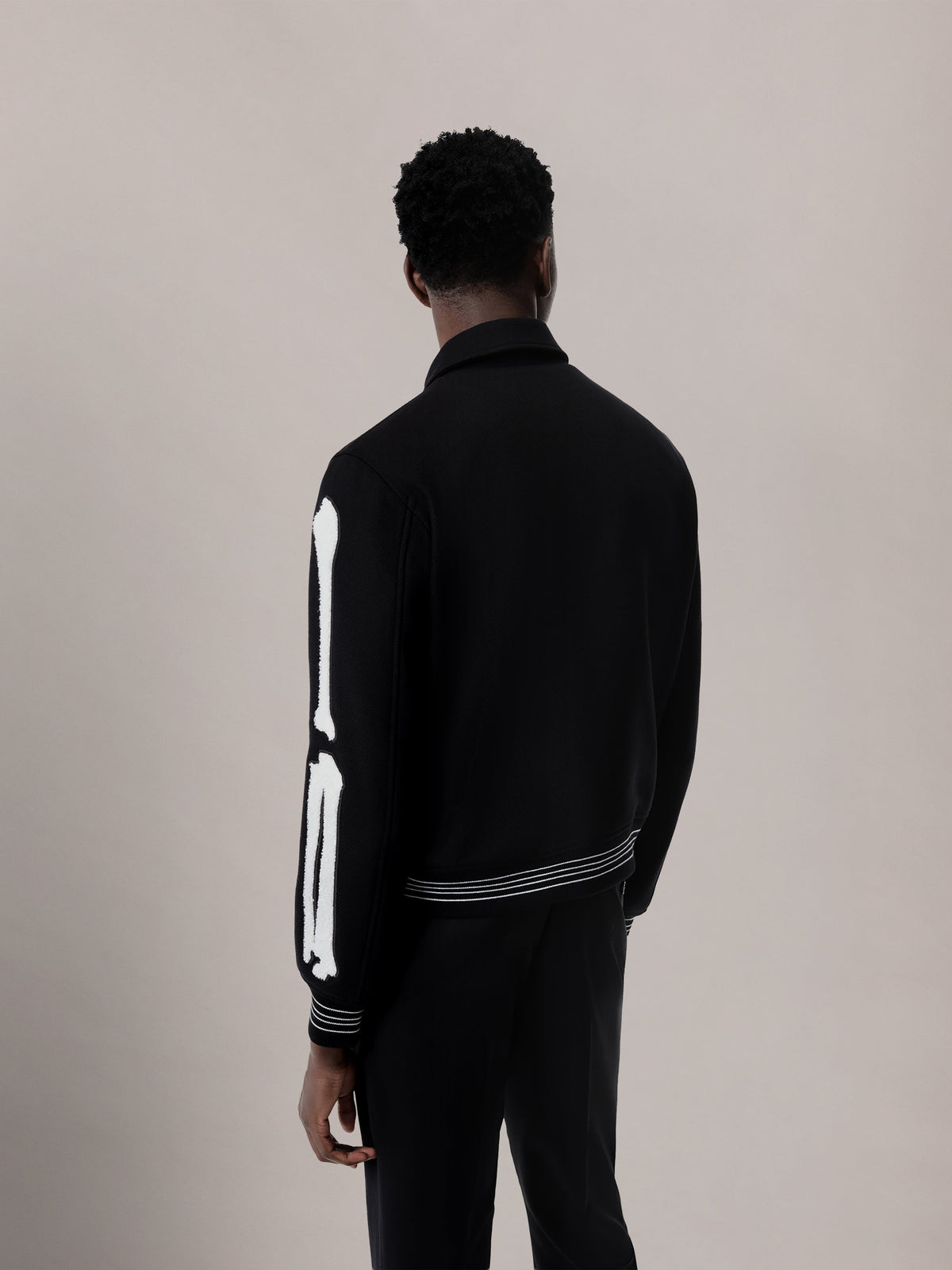 BONES JACKET - Black White view 4