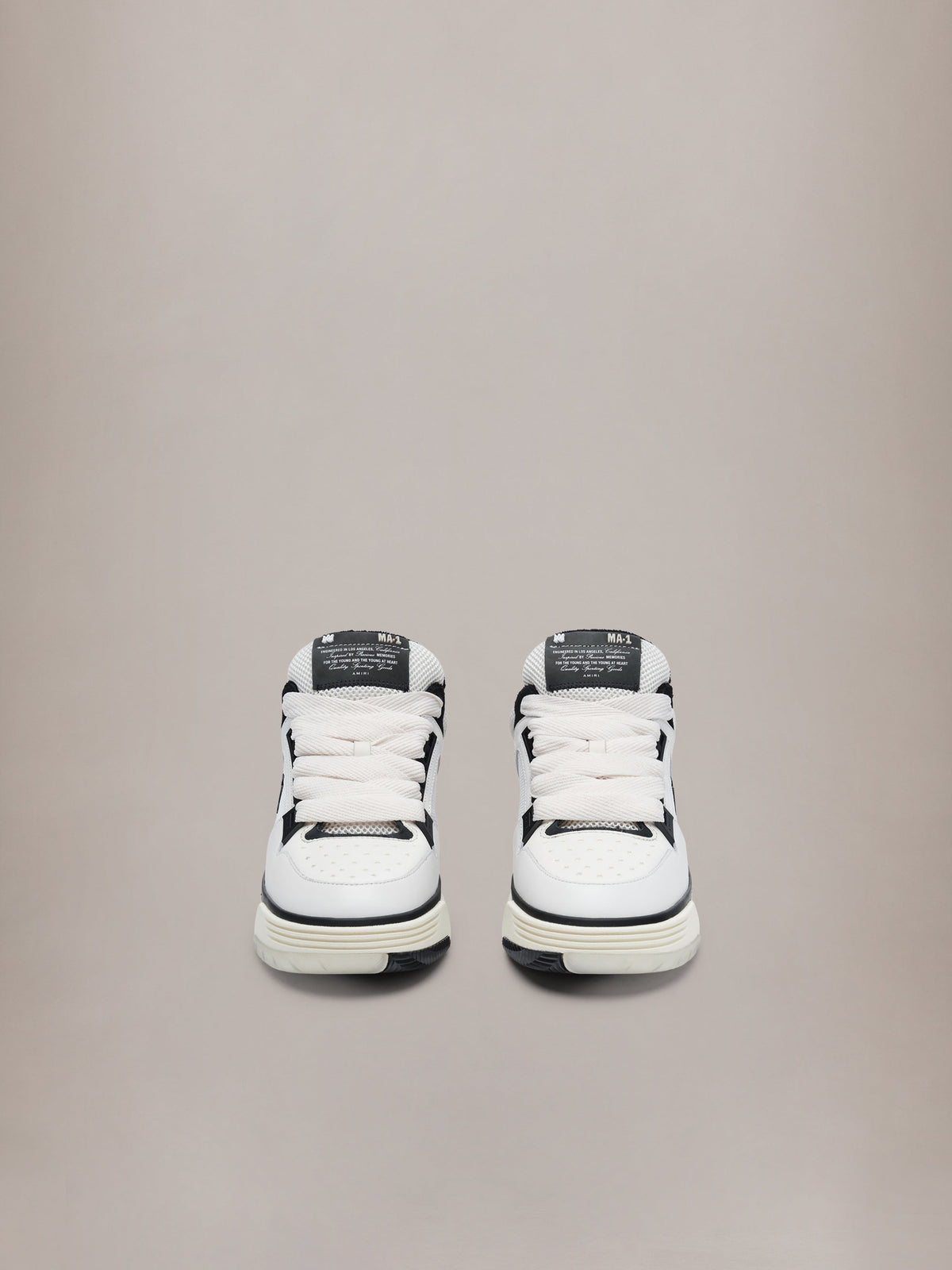 MA-1 - WHITE / BLACK-NAPPA view 3